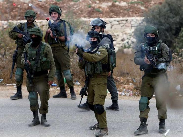 إصابة 85 فلسطينيا خلال مواجهات مع الاحتلال في برقة بنابلس