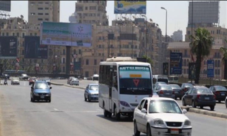 تفاصيل الحالة المرورية بشوارع القاهرة والجيزة اليوم الخميس
