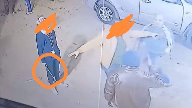 ضبط بطلة فيديو التعدي على صاحب محل بـ «سنجة» في حلوان