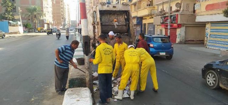حملات نظافة مكثفة في 4 مدن بمحافظة الغربية