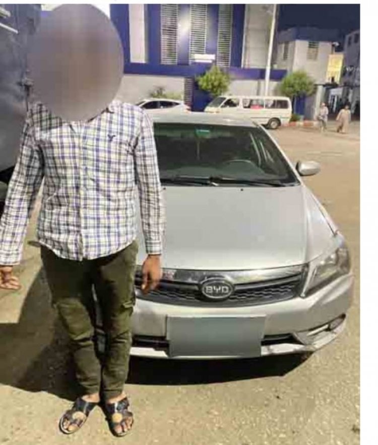 القبض على شاب خنق سائق وسرق سيارته بالإكراه في القطامية