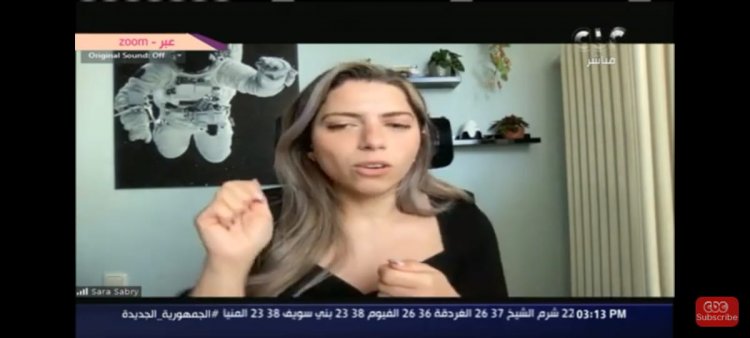 بالفيديو.. عالمة فضاء مصرية تقدم نصيحة للفتيات