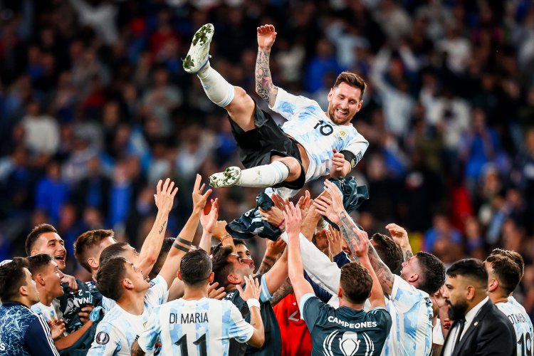 منتخب الأرجنتين يتوج بكأس الأبطال على حساب إيطاليا