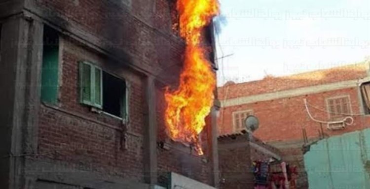 السيطرة على حريق في سوهاج وإصابة ربة منزل 