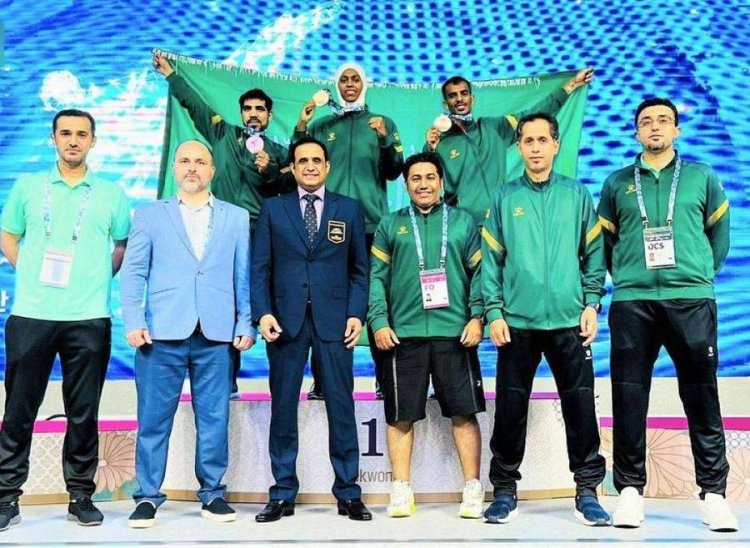 سعودية تحقق أول ميدالية برونزية للسيدات في بطولة آسيا للتايكوندو