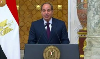 عاجل.. الرئيس السيسي يودع رئيس وزراء العراق بمطار العلمين