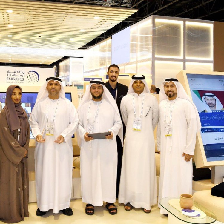 وكالة أنباء الإمارات تستعرض خدماتها الرقمية في أسبوع جيتكس للتقنية 2022