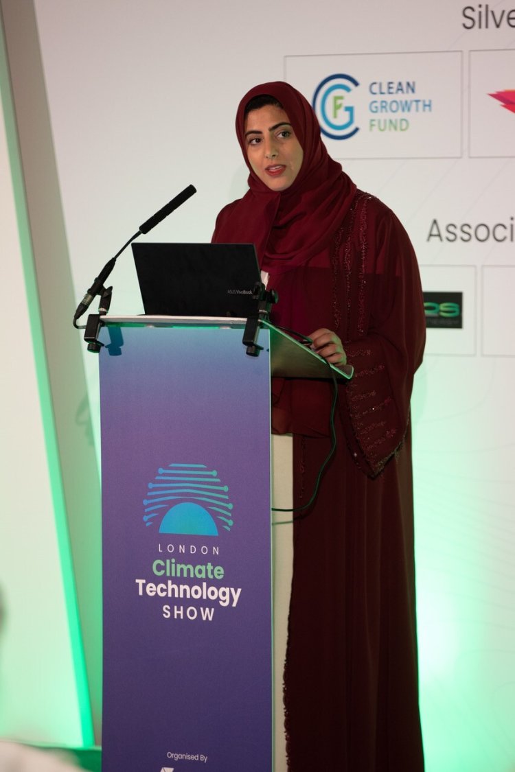 شما بنت سلطان بن خليفة آل نهيان تدعو إلى زيادة الابتكار بمعرض لندن لتكنولوجيا المناخ