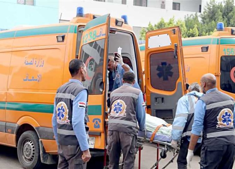 إصابة 5 أشخاص في حادث بمركز بني مزار بالمنيا