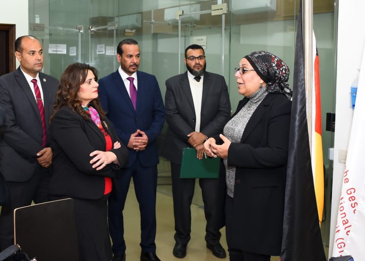 وزيرة الهجرة تجري زيارة للمركز المصري الألماني للوظائف والهجرة وإعادة الإدماج
