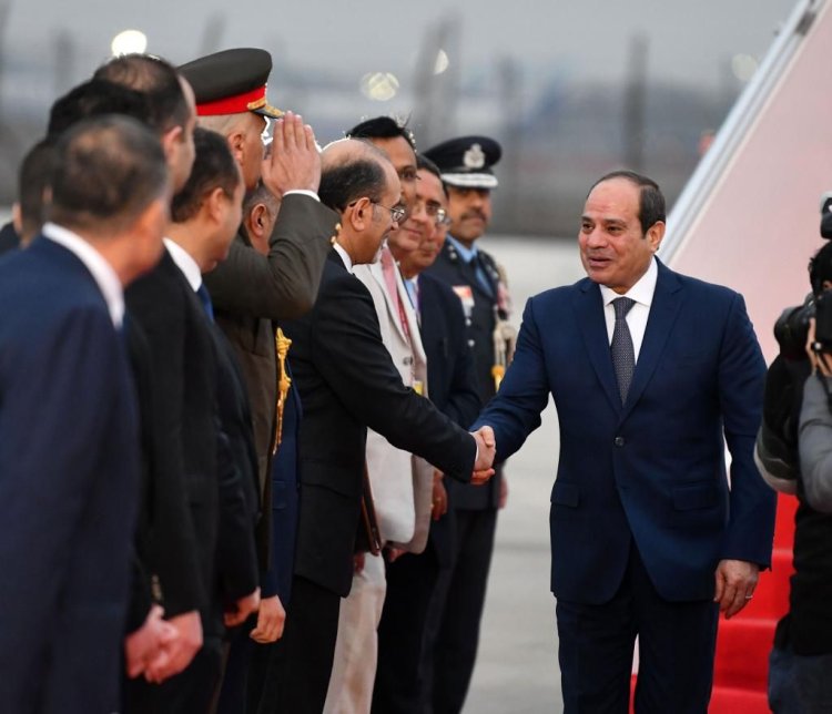 "مصر والهند" تصدران بيانًا مُشتركًا بمكتسبات البلدين من زيارة الرئيس عبد الفتاح السيسي