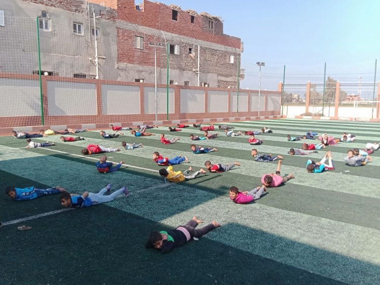 افتتاح مركزي شباب للألعاب الرياضية في قرى الشرقية الأكثر احتياجًا