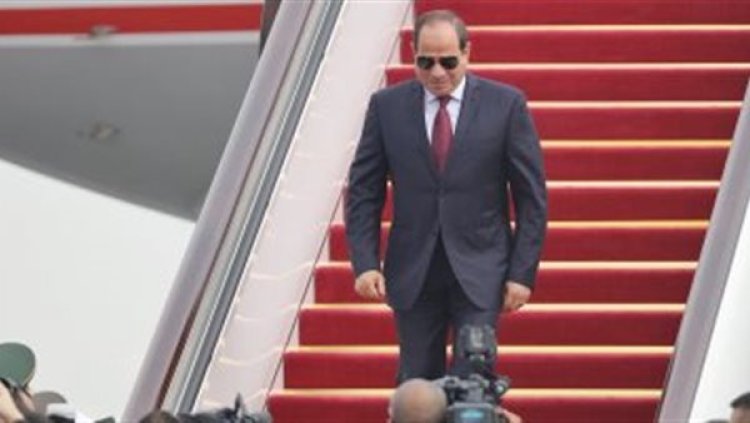 الرئيس عبد الفتاح السيسي يصل إلى أذربيجان اليوم