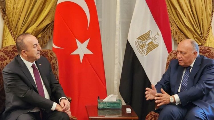 بدء مباحثات وزيري خارجية مصر وتركيا في القاهرة