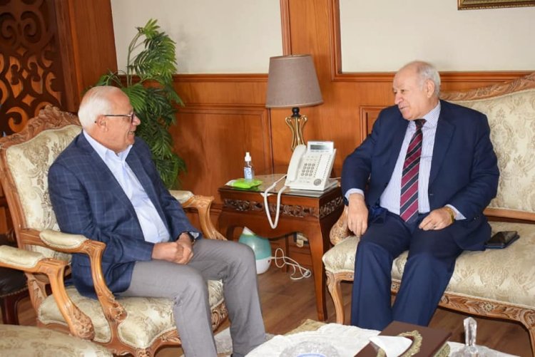 محافظ بورسعيد يستقبل رئيس «هيئة قضايا الدولة»