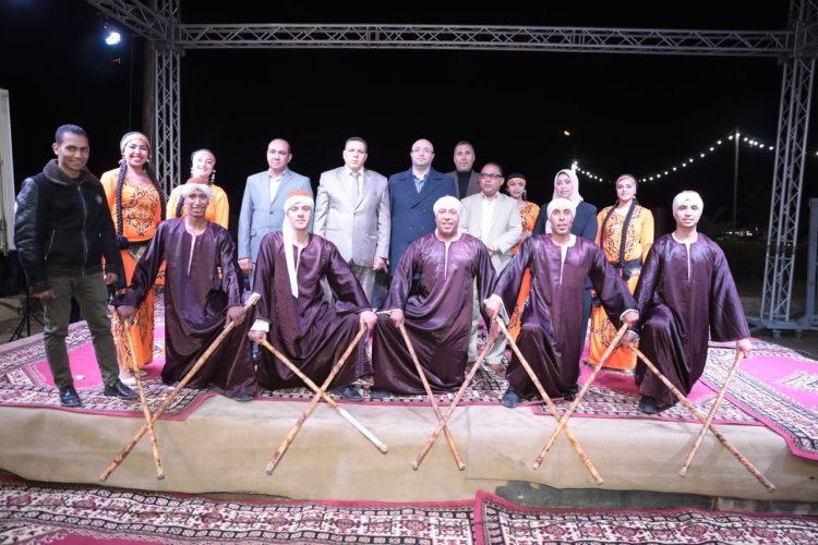 محافظ بني سويف يشهد احتفال فرع الثقافة بواحة ميدوم السياحية