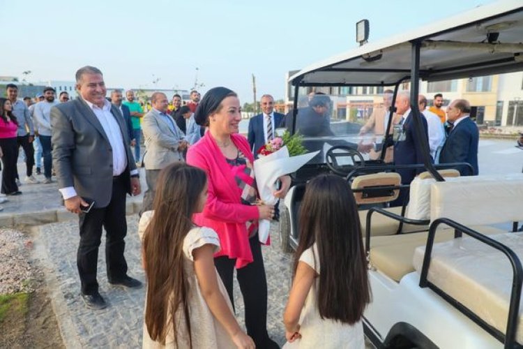 وزيرة البيئة تتفقد الحديقة المركزية ضمن خطة تحويل شرم الشيخ لمدينة خضراء