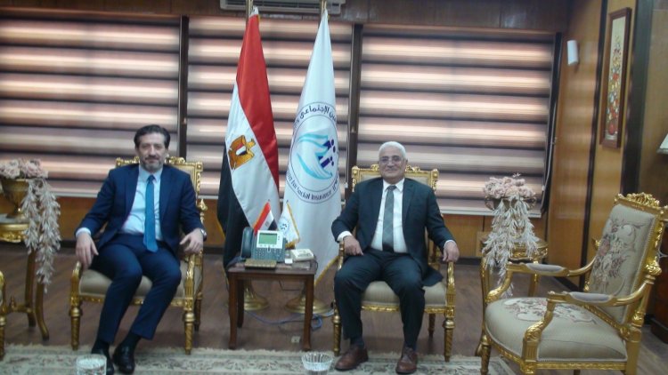 وزير العمل السوري: نرحب بكافة صور التعاون مع هيئة التأمينات المصرية