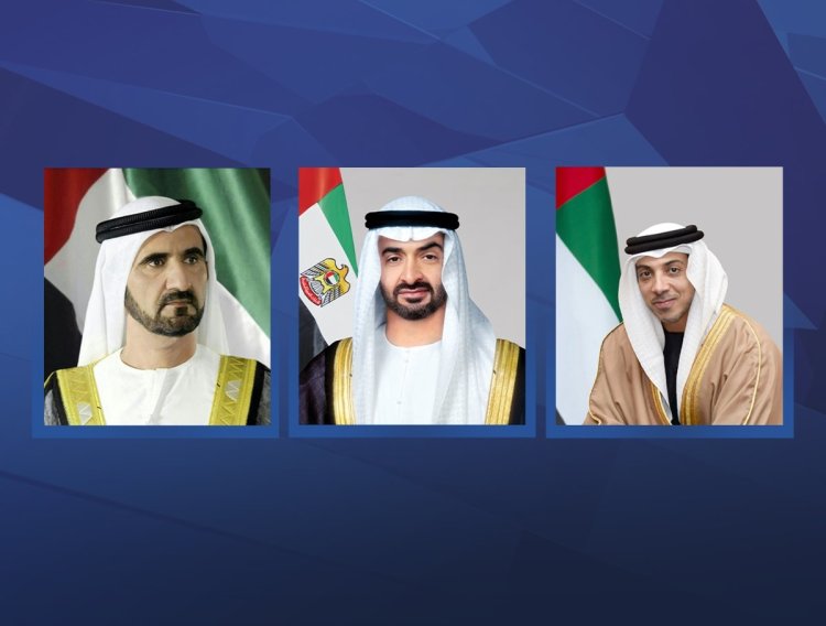 رئيس دولة الإمارات ونائباه يهنئون رئيس أذربيجان باليوم الوطني لبلاده
