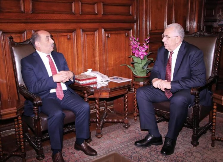 وزيرا الزراعة في مصر وفلسطين يبحثان سبل تعزيز التعاون المشترك