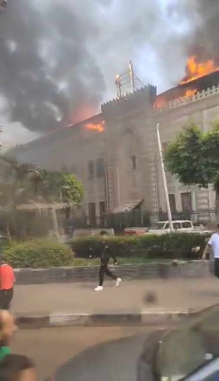 النيابة الإدارية تفتح تحقيق عاجل في حريق مبني وزارة الأوقاف