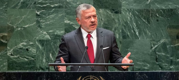 ملك الأردن: لا سبيل لتحقيق السلام في المنطقة إلا بحل الدولتين الفلسطينية والإسرائيلية