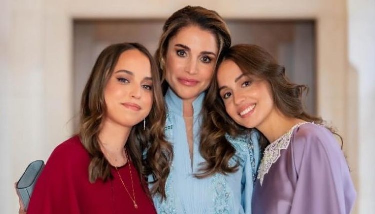 «قلب ماما».. الملكة رانيا تهنئ ابنتيها بعيد ميلادهما