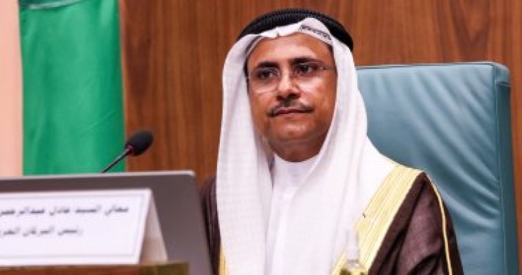 رئيس البرلمان العربي يتقدم بشكوي إلى المحكمة الجنائية الدولية بسبب قصف قطاع غزة