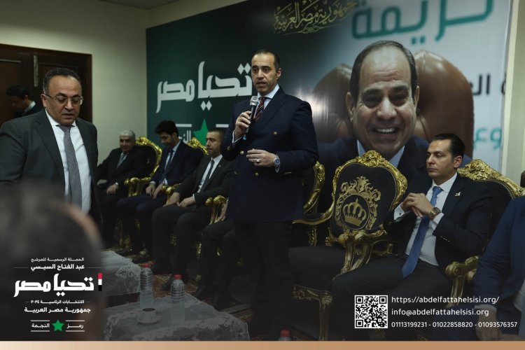 رئيس حملة «السيسي»: مصر ترفض تهجير الفلسطينيين لأي مكانٍ خاصةً سيناء