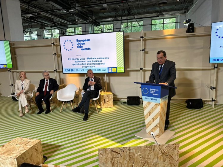 وزير البترول يفتتح جلسة الحد من انبعاثات الميثان خلال فعاليات قمة COP28 بدبي