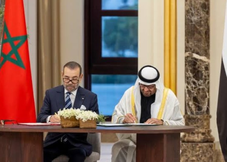 رئيس الإمارات وملك المغرب يوقعان إعلاناً نحو شراكة مبتكرة وراسخة