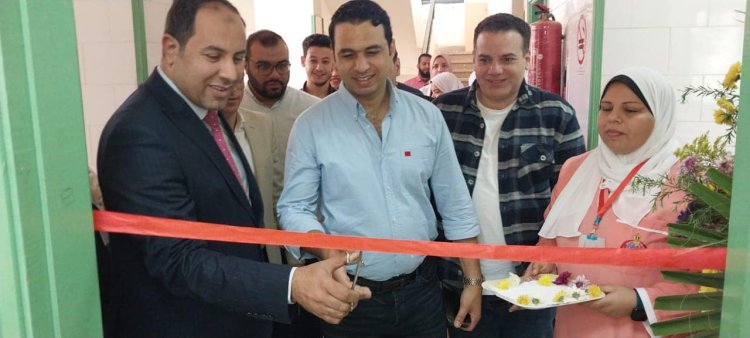 محافظ كفر الشيخ يعلن إفتتاح قسم العلاج الطبيعي بوحدة سنديون