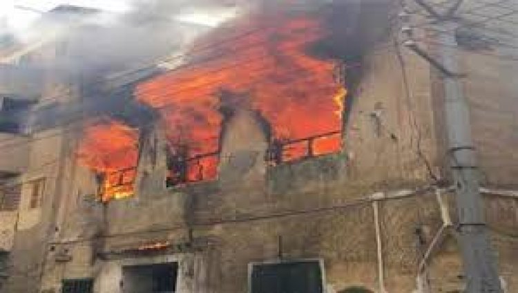 إصابة سيدة في حريق منزل بمنطقة أبو النمرس