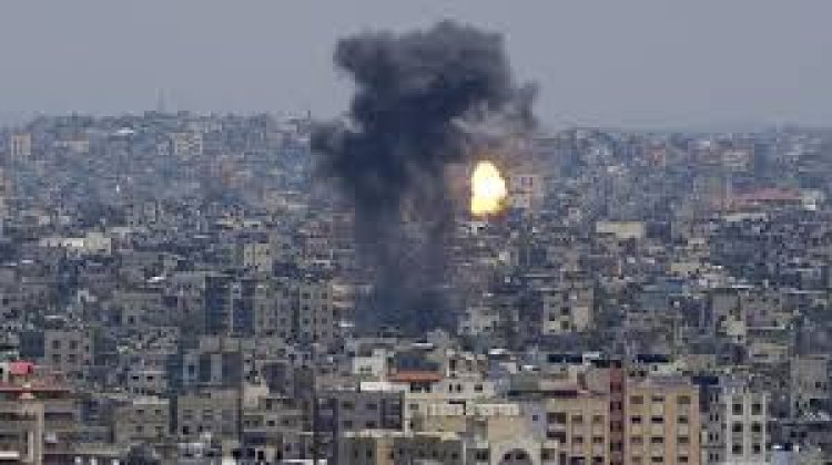 استشهاد 8 فلسطينيين في غارة إسرائيلية على مدينة غزة