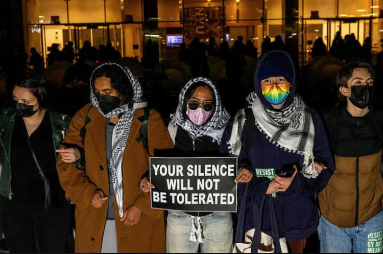 مظاهرات عاصفة مناوئة لإسرائيل تشعل الجامعات الأمريكية
