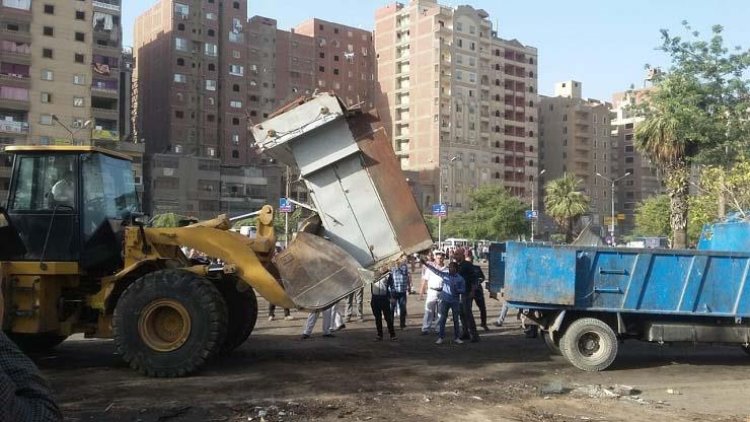 محافظ القاهرة يشدد على رفع الإشغالات في ميدان الألف مسكن