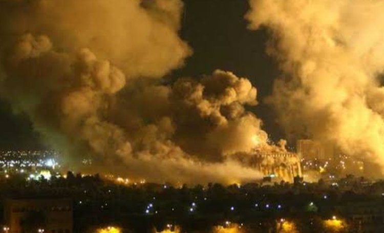 عاجل.. اندلاع حريق ضخم في مدينة الخليل بالضفة الغربية
